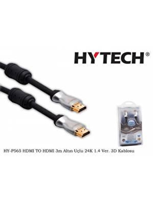 Hytech HY-W290 mtini HDMI mt-m 1.4 Versiyon 24k 3d Gold Kablo 1.3 mt