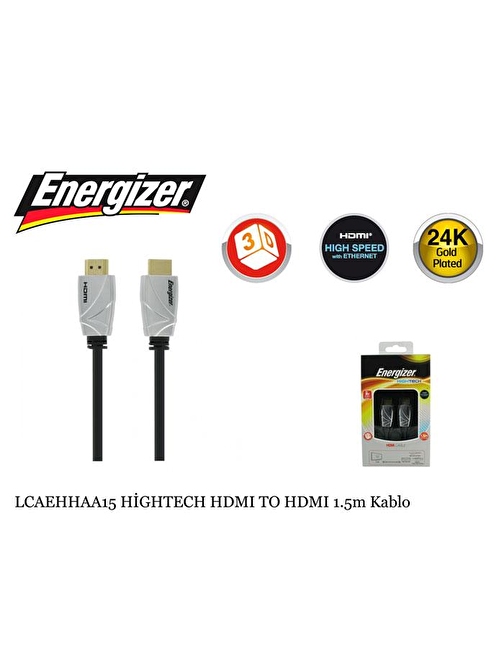 Hytech LCAEHHAA15 60 hz HDMI Kablo 1.5 mt