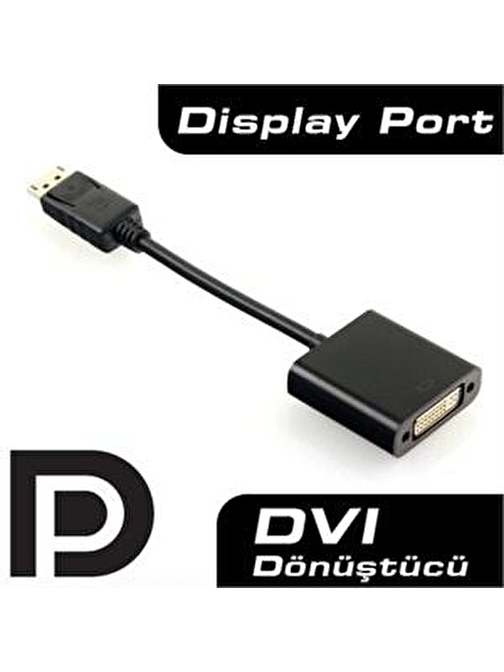 Dark Display Port - Dvı Dönüştürücü Dk Hd Adpxdvı