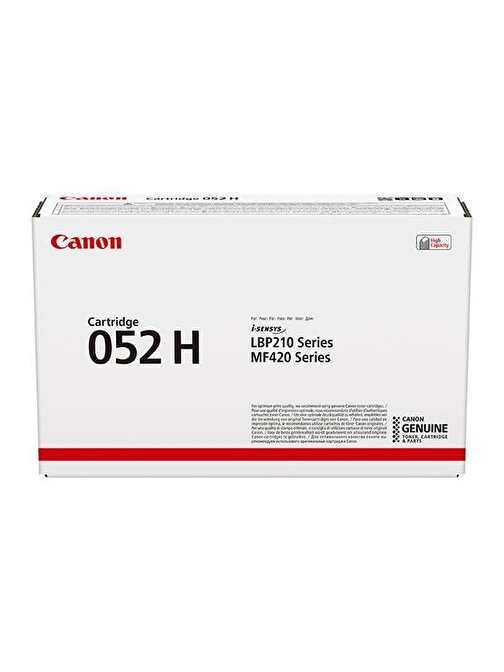 Canon Crg-052H/2200C002 Yüksek Kapasiteli Orijinal Toner