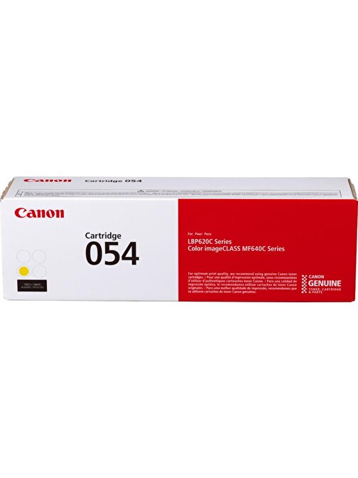 Canon Crg-054/3021C002 Sarı Orijinal Toner