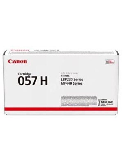 Canon Crg-057H Mf445-Mf443 Black Siyah Yüksek Kapasite Toner