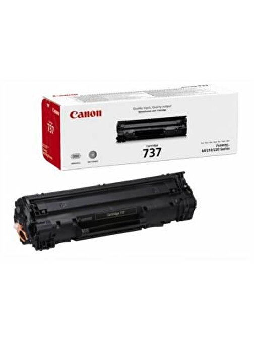 Canon CRG-737 MF226-231-232-237-244 Uyumlu Doldurmalı Orjinal Siyah Toner 2.400 Sayfa
