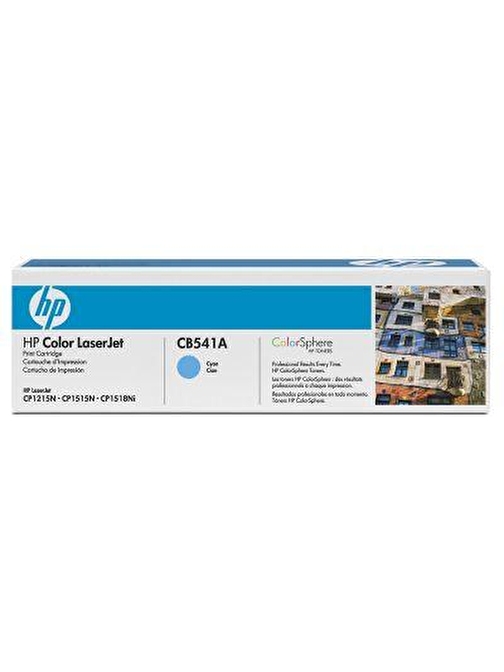 HP 125A CB541A Uyumlu Doldurmalı Orjinal Cyan Toner 1.400 Sayfa