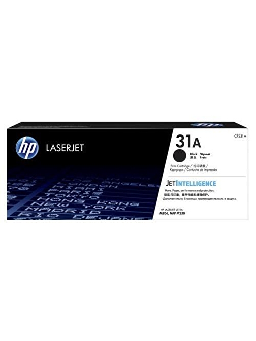 HP 31A Cf231A Black Siyah Toner 5.000 Sayfa