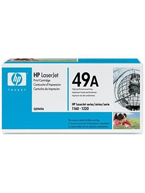 HP 49A Q5949A Black Siyah Toner 2.500 Sayfa