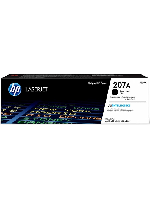 HP 207A W2210A Black Siyah 1.350 Sayfa Toner