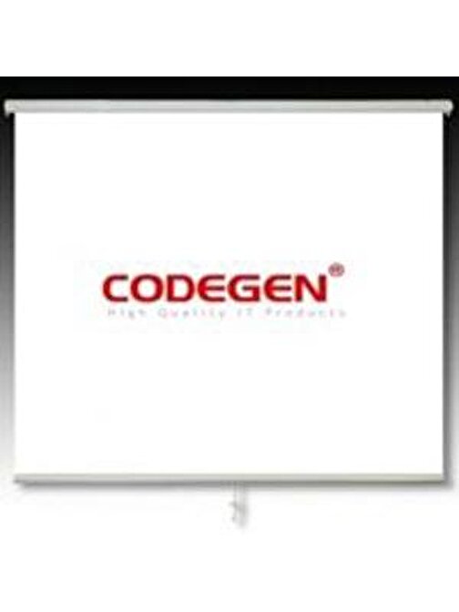 Codegen Ex-30 300X225 Motorlu Uzaktan Kumandalı Projeksiyon Perdesi