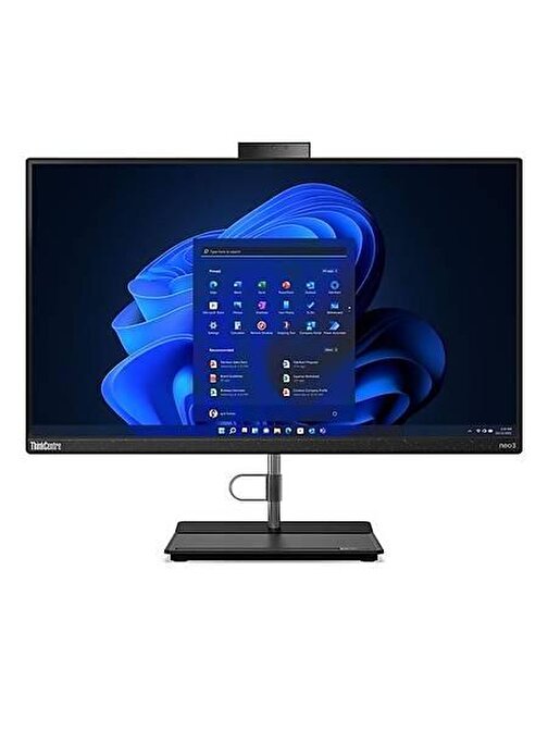 Lenovo ThinkCentre Neo 30A 12B3003RTX UHD Graphics Intel Core i5-1235U 8 GB RAM 256 GB SSD 21.5 inç Full HD Freedos All in One Bilgisayar