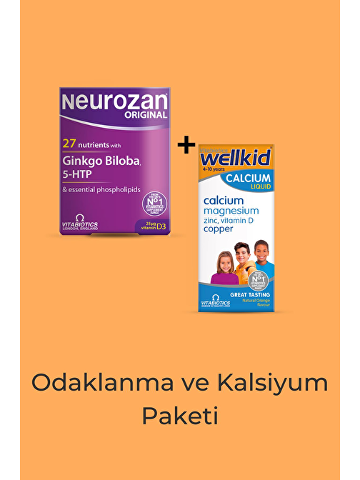 Vitabiotics Neurozan - Wellkid Calcium