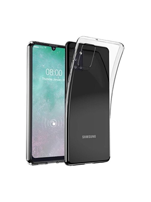 Teleplus Samsung Galaxy A31 Kılıf Lüks Silikon