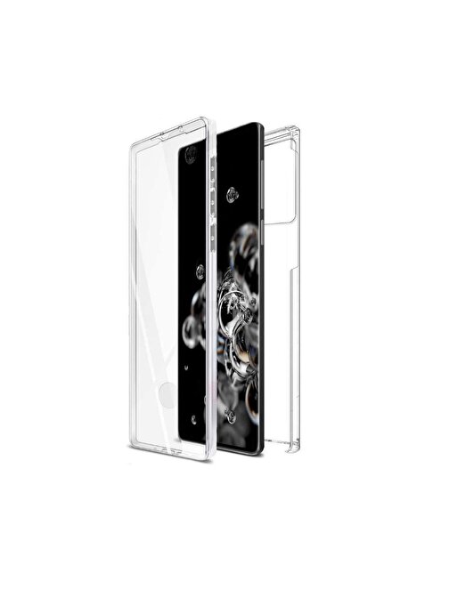 Teleplus Samsung Galaxy S10 Lite Kılıf 360 Ön Arka Silikon
