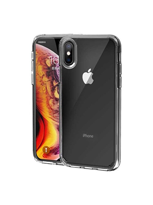 Teleplus iPhone XS Max Kılıf Coss Sert Hibrit Silikon