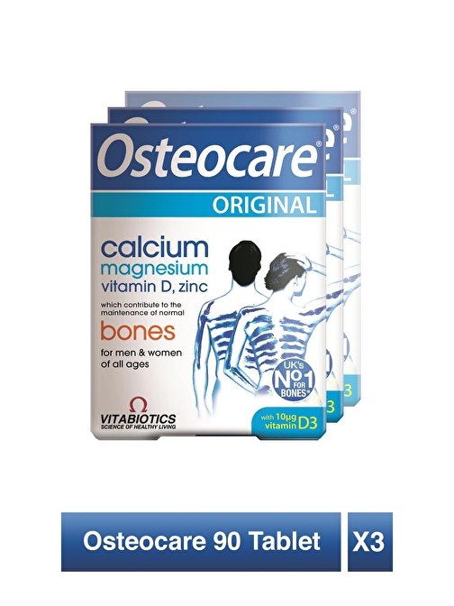 Vitabiotics Osteocare Original 90 Tablet 3 Al 2 Öde