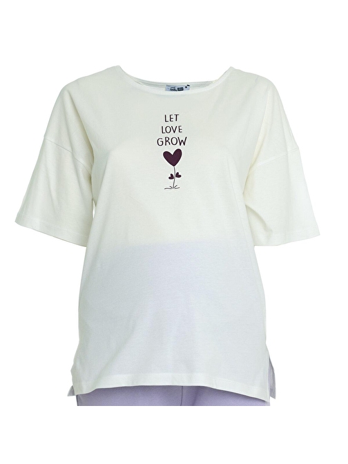 baby mom Baskılı Hamile Tshirt