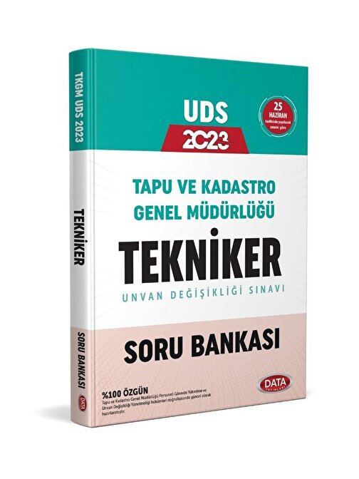 Tapu Ve Kadastro Genel Müdürlüğü Uds Tekniker Soru Bankası Data Yayınları