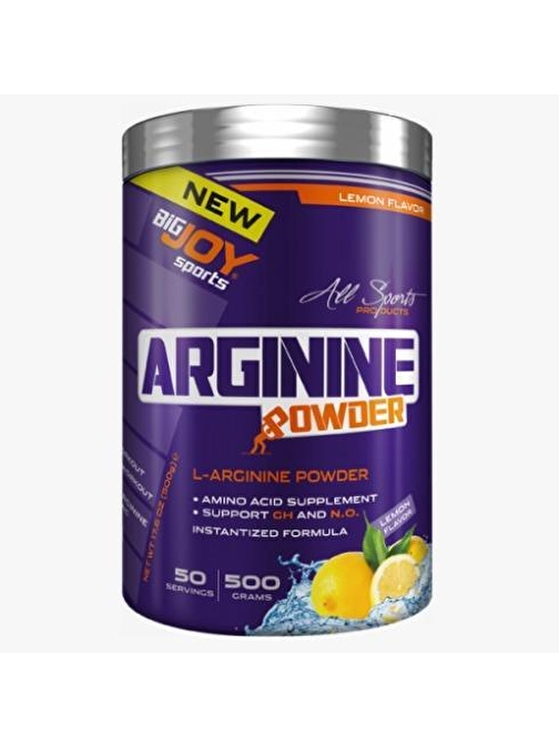 BigJoy Sports Arginine Powder 500 gr Limon