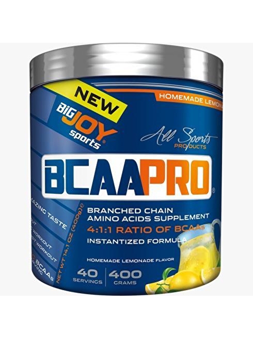 BigJoy Sports Bcaapro Ev Limonatası 400 gr