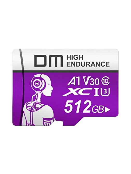 DMLIFE High Endurance A1 95MB/s 512 GB Micro SD Hafıza Kartı