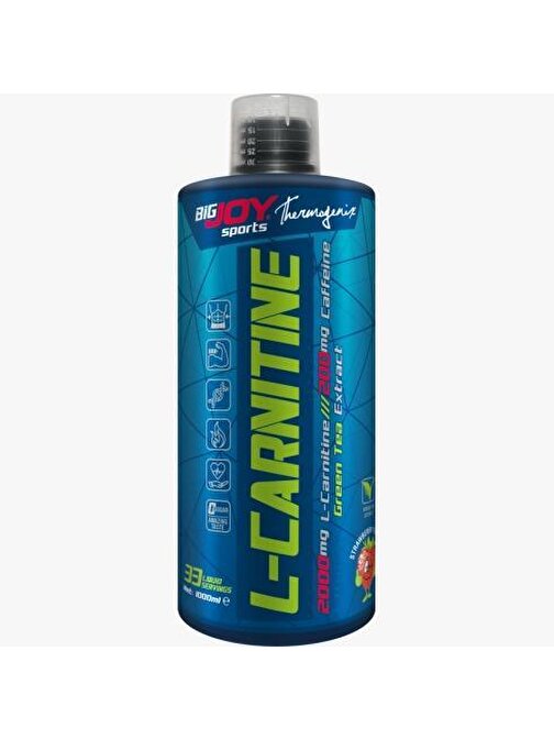 Bigjoy Sports Sports L Carnitine 2000 Mg 1000 Ml Çilek