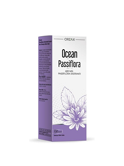 Ocean Passiflora Şurup 150 Ml