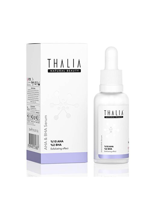 Thalia Canlandırıcı Cilt Tonu Eşitleyici Yüz Peeling Serum %10 Aha + %2 Bha - 30 ml