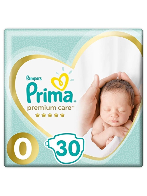 Prima Premium Care 0 Numara Bebek Bezi 30 Adet