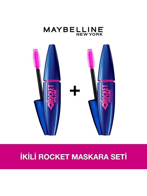 Maybelline New York 2'li Rocket Maskara Seti