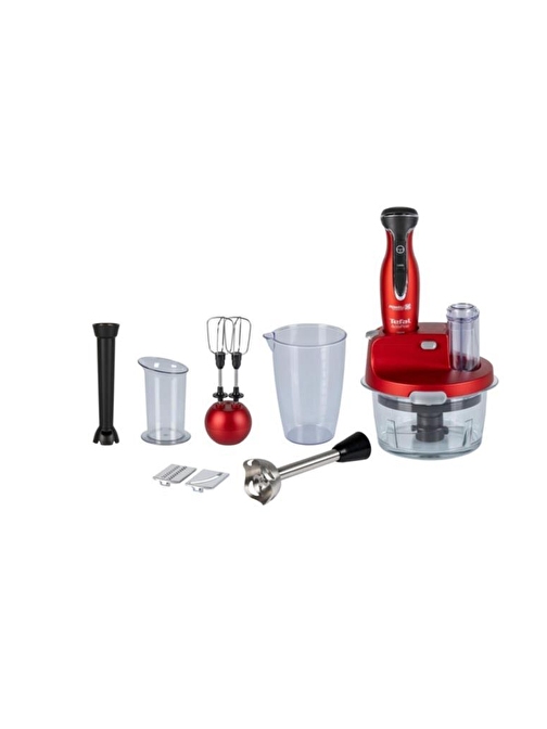 Tefal Powelix Activflow Kırmızı Baby Food Pro 1500 W Blender Seti