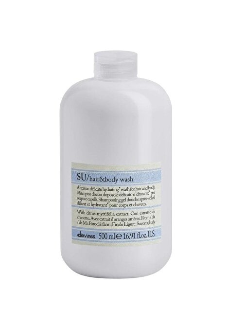 Davines Su Güneş Sonrası Saç - Vücut Şampuanı 500 ml