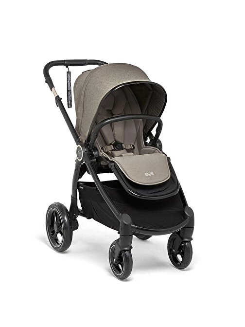 Mamas&Papas Ocarro Tek Yönlü Yıkanabilir Kumaş Tekli Bebek Arabası Kahverengi - Siyah