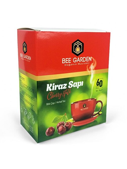 Bee Garden Kiraz Sapı Bitki Çayı 60 Süzen Poşet 90 gr