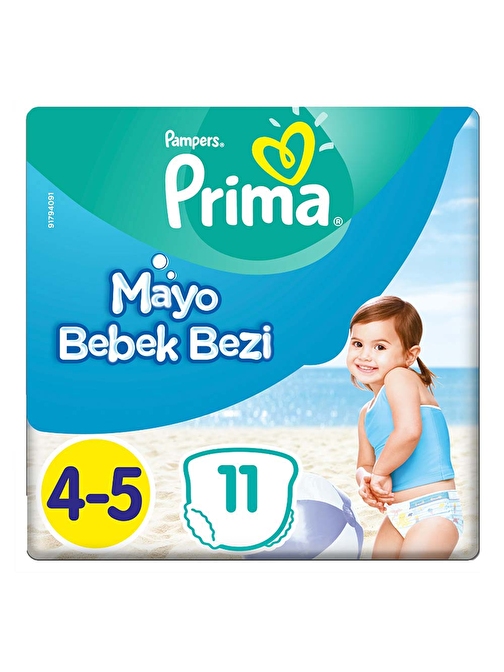 Prima Mayo 4 Numara Bebek Bezi 11 Adet