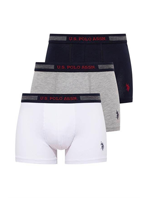 U.S. Polo Assn. Erkek 3 Lü Boxer Set