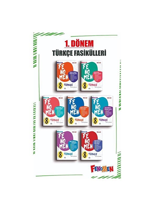 Gama Yayınları 8. Sınıf Türkçe Fenomen Fasikül Set