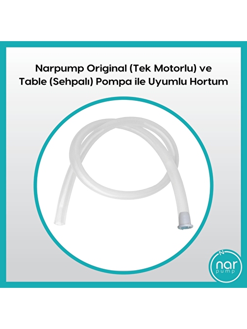 Narpump Şarjlı Damacana Pomp.Silikon Hortum