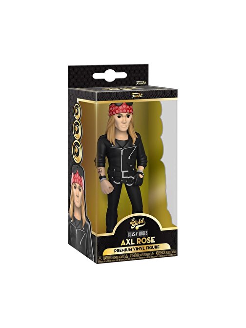 Funko Gold Premium - Rock Legend: Guns N Roses - Axl Rose Çizgi Film Karakter Figürü 5 inç