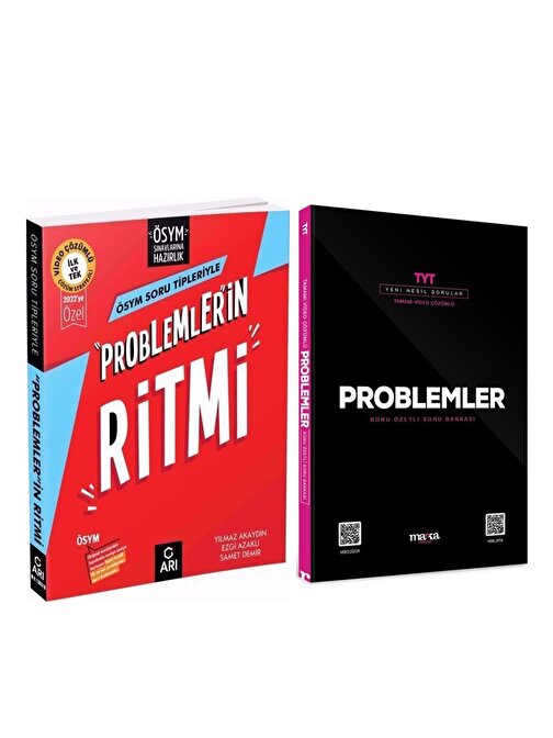 Akm Kitap Arı Problemlerin Ritmi ve Marka Problemler Soru Bankası 2 Kitap Set