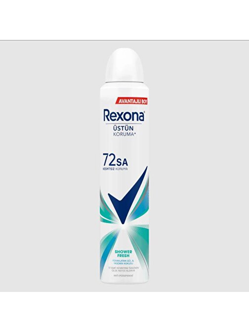 Rexona Shower Fresh 72 Saat Koruma Kadın Sprey Deodorant 200 Ml