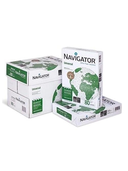 Navigator A4 Fotokopi Kağıdı Beyaz 5'li Koli 2500 Sayfa 80  gr