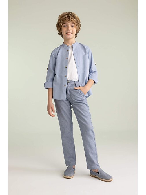 Erkek Çocuk Regular Fit Pamuklu Pantolon Z2806A623SM