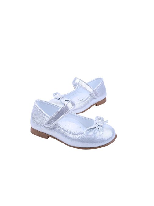 Walkenzo Ortaç-2079 Kız Bebek Balerin Rugan Babet Ayakkabı