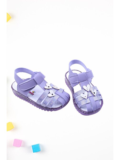 Walkenzo Arzen-2879 Kız Bebek Ortopedik Sandalet Ayakkabı