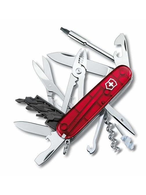 Victorinox Victorinox Cybertool M Çakı 1.7725.T Kırmızı İsviçre Çakısı 32F