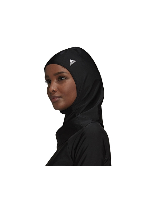 Adidas Gt5078 3S Swim Hijab Kadın Havuz - Deniz Yüzücü Başörtüsü Siyah