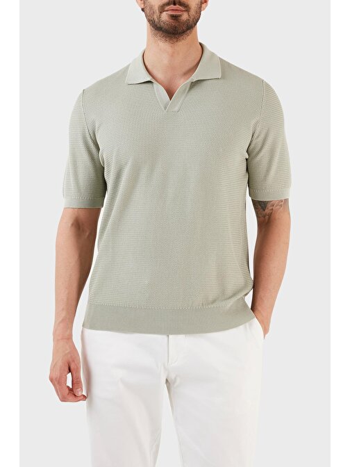 Gran Sasso Erkek Polo T Shirt 43171 16221 412