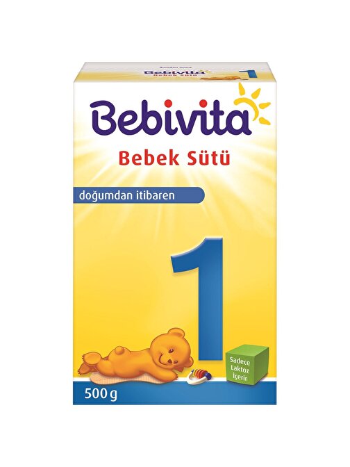 Bebivita 1 Karbonhidratlı Bebek Sütü 500 gr 0-6 Ay