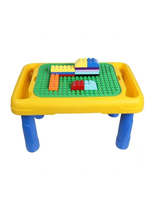 Birlik Oyuncak Masa Seti Ve Bloklar Aktivite Masası Urt022-001