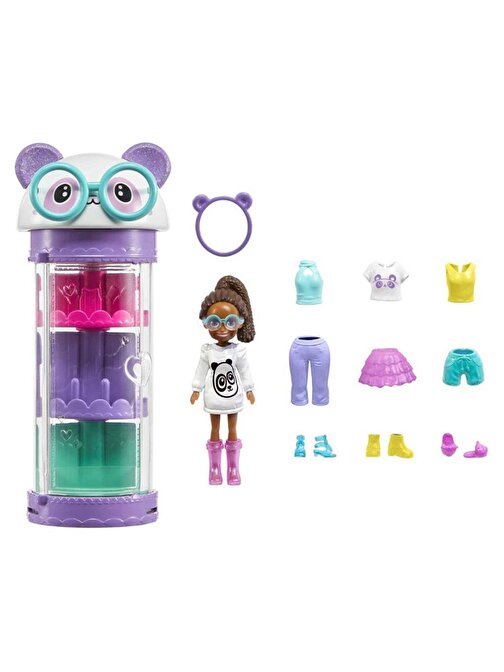 Polly Pocket HKW04-HKW05 Moda Eğlencesi Model Bebek 2-4 Yaş