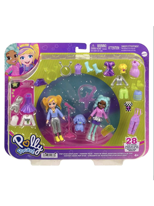 Polly Pocket Ve Arkadaşları Farklı Moda Aksesuarları Oyun Setleri Hnf51-Hkv97